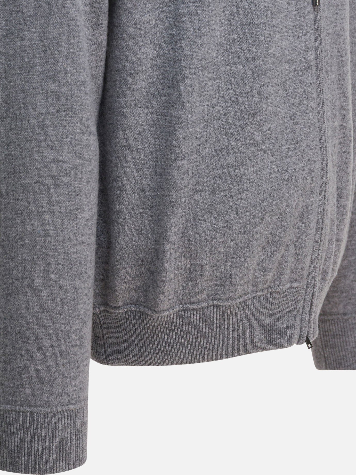 Cardigan Solid colour  Grigio - Herno Uomo | PDP | VIETTI Online Store | thumbnail_4