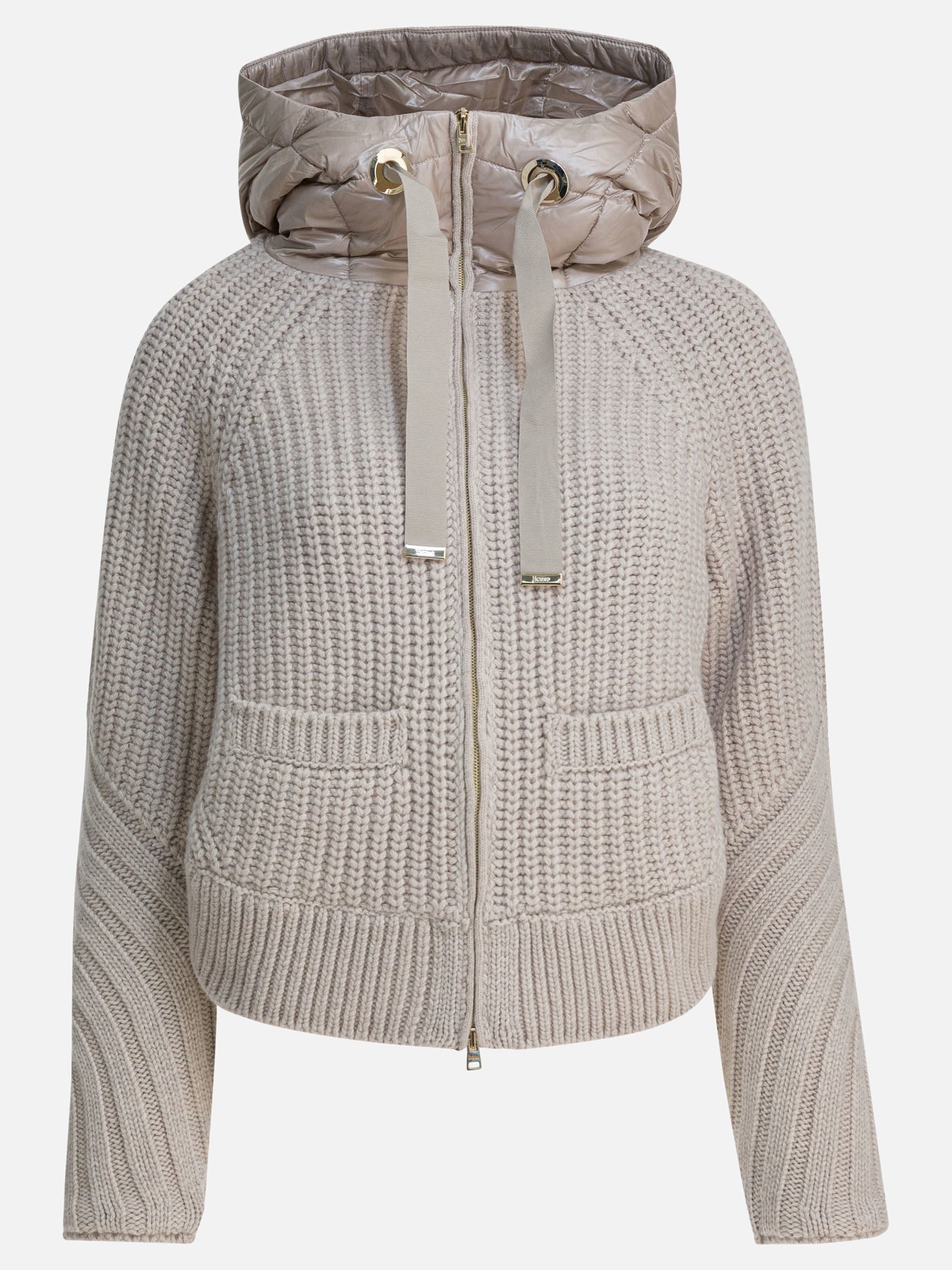 Piumini corti Solid colour  Beige - Herno Donna | PDP | VIETTI Online Store | thumbnail