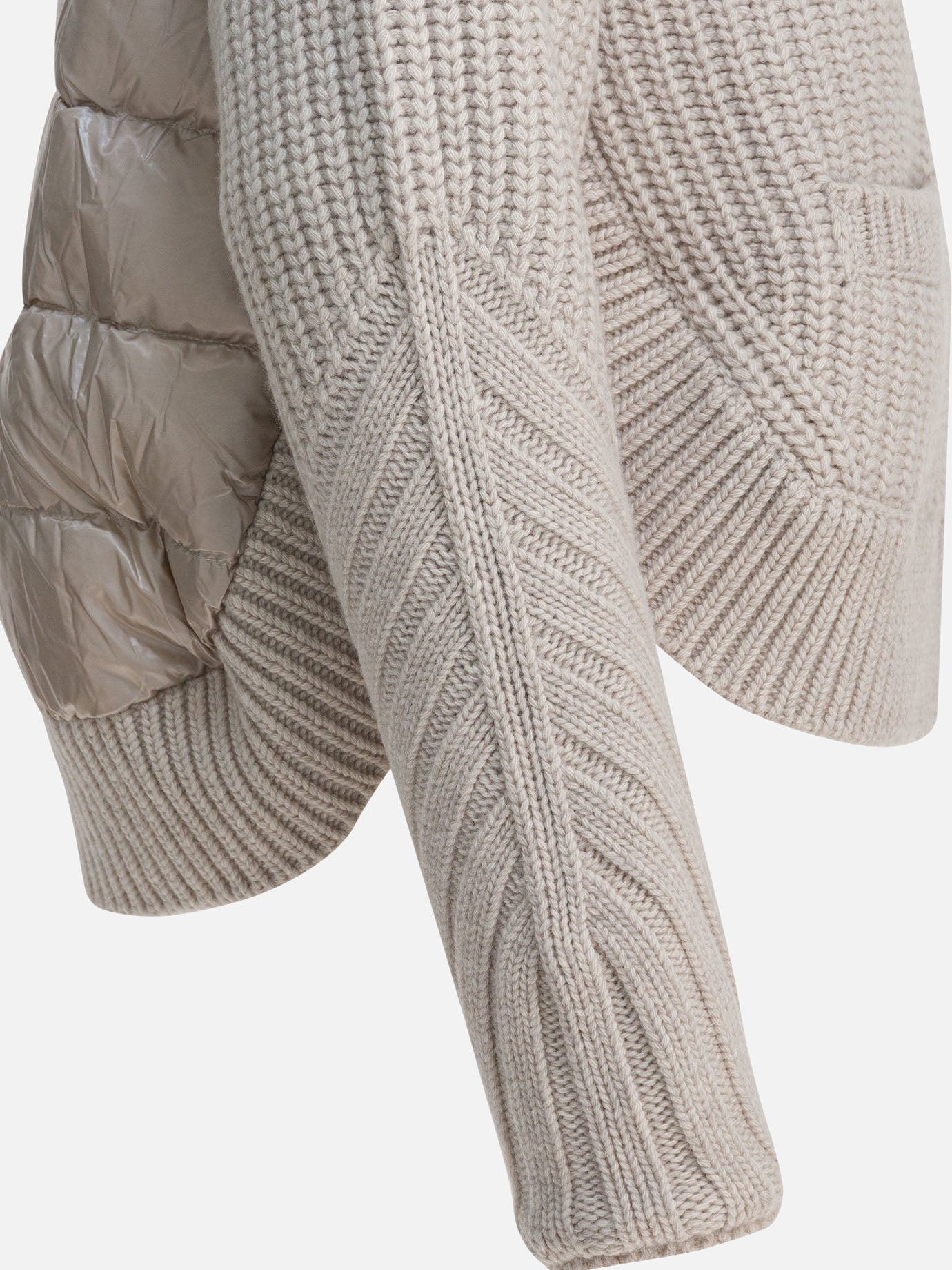 Piumini corti Solid colour  Beige - Herno Donna | PDP | VIETTI Online Store | thumbnail_4