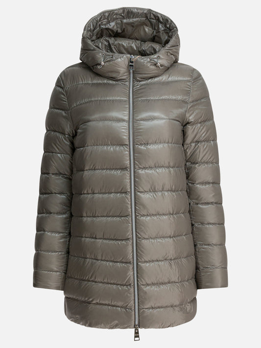 Piumini lunghi Solid colour  Grigio - Herno Donna | PLP | VIETTI Online Store 
