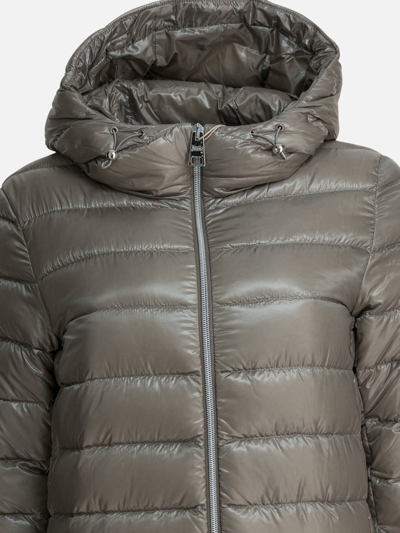 Piumini lunghi Solid colour  Grigio - Herno Donna | PDP | VIETTI Online Store | thumbnail_3