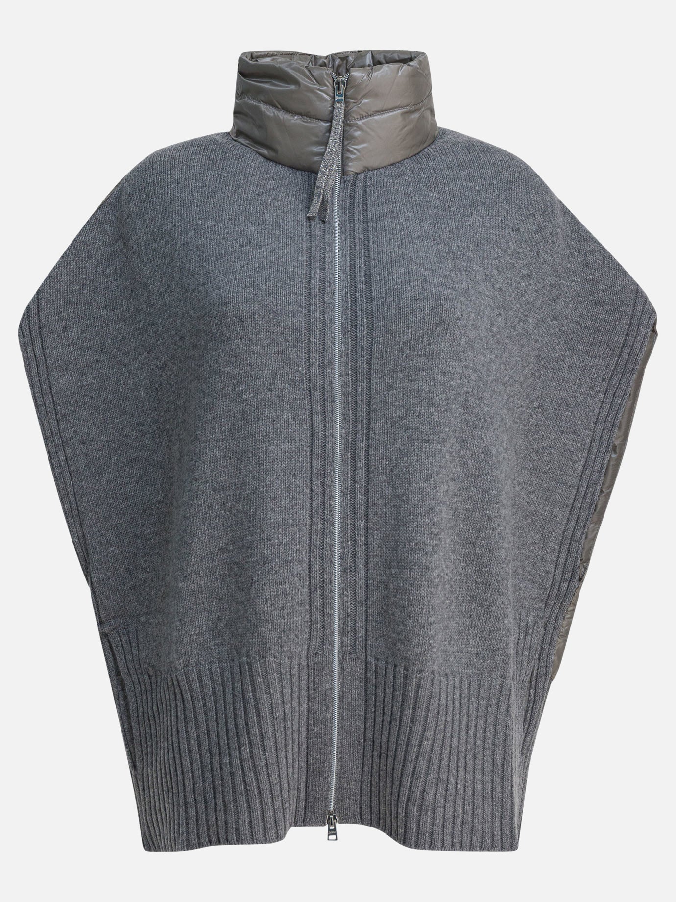 Mantelle Solid colour  Grigio - Herno Donna | PDP | VIETTI Online Store | thumbnail
