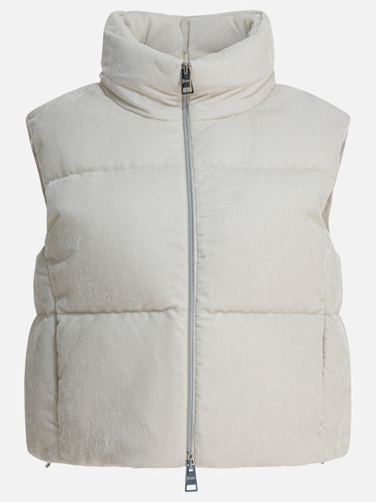 Giacche smanicate Solid colour  Beige - Herno Donna | PLP | VIETTI Online Store 
