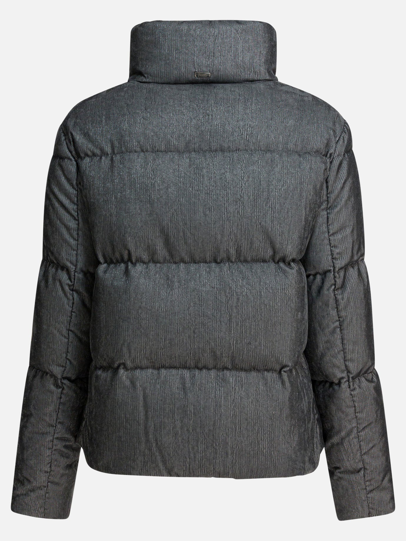 Piumini corti Solid colour  Grigio - Herno Donna | PDP | VIETTI Online Store | thumbnail_2