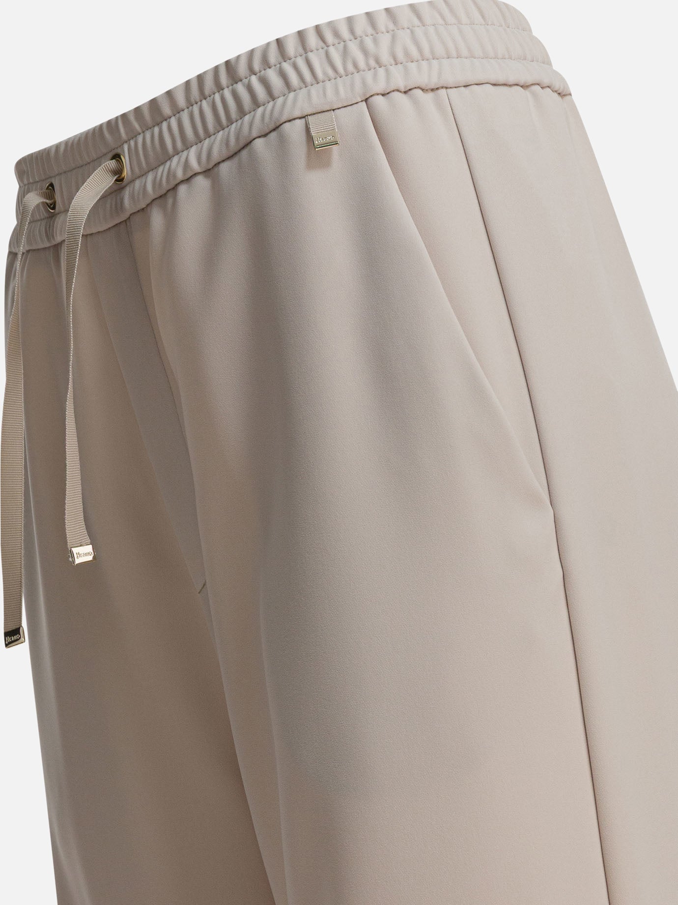 Pantaloni casual Solid colour  Beige - Herno Donna | PDP | VIETTI Online Store | thumbnail_4