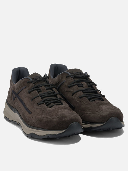 Sneaker basse 100% leather - 100% rubber  Marrone - Herno Uomo | PLP | VIETTI Online Store | 2
