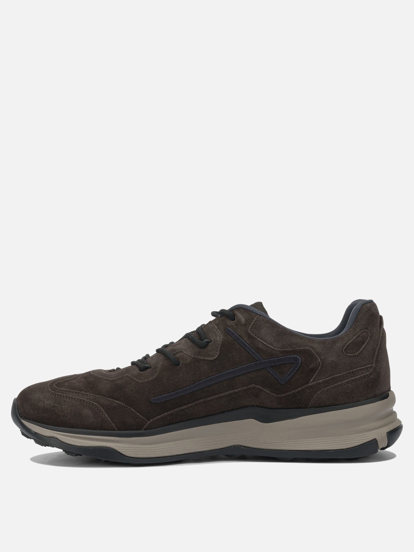 Sneaker basse 100% leather - 100% rubber  Marrone - Herno Uomo | PDP | VIETTI Online Store | thumbnail_3