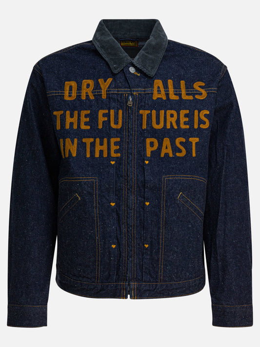 Giacche in denim Solid colour  Blu - Human Made Uomo | PDP | VIETTI Online Store 

