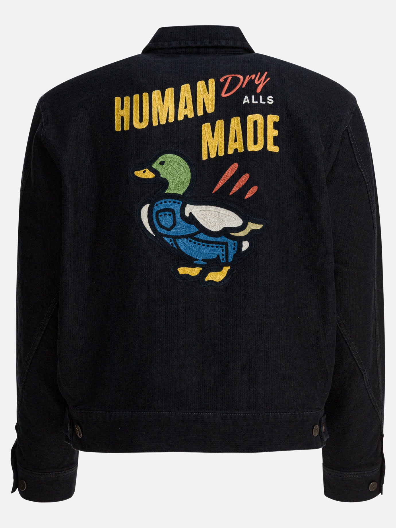 Giacche overshirt Logo  Nero - Human Made Uomo | PDP | VIETTI Online Store | thumbnail_2