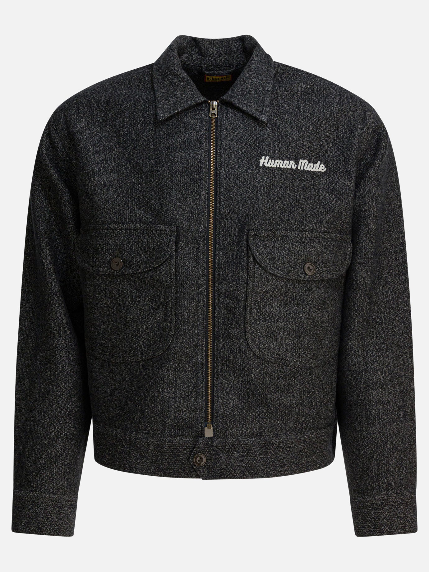 Giacche overshirt Logo  Grigio - Human Made Uomo | PDP | VIETTI Online Store | thumbnail