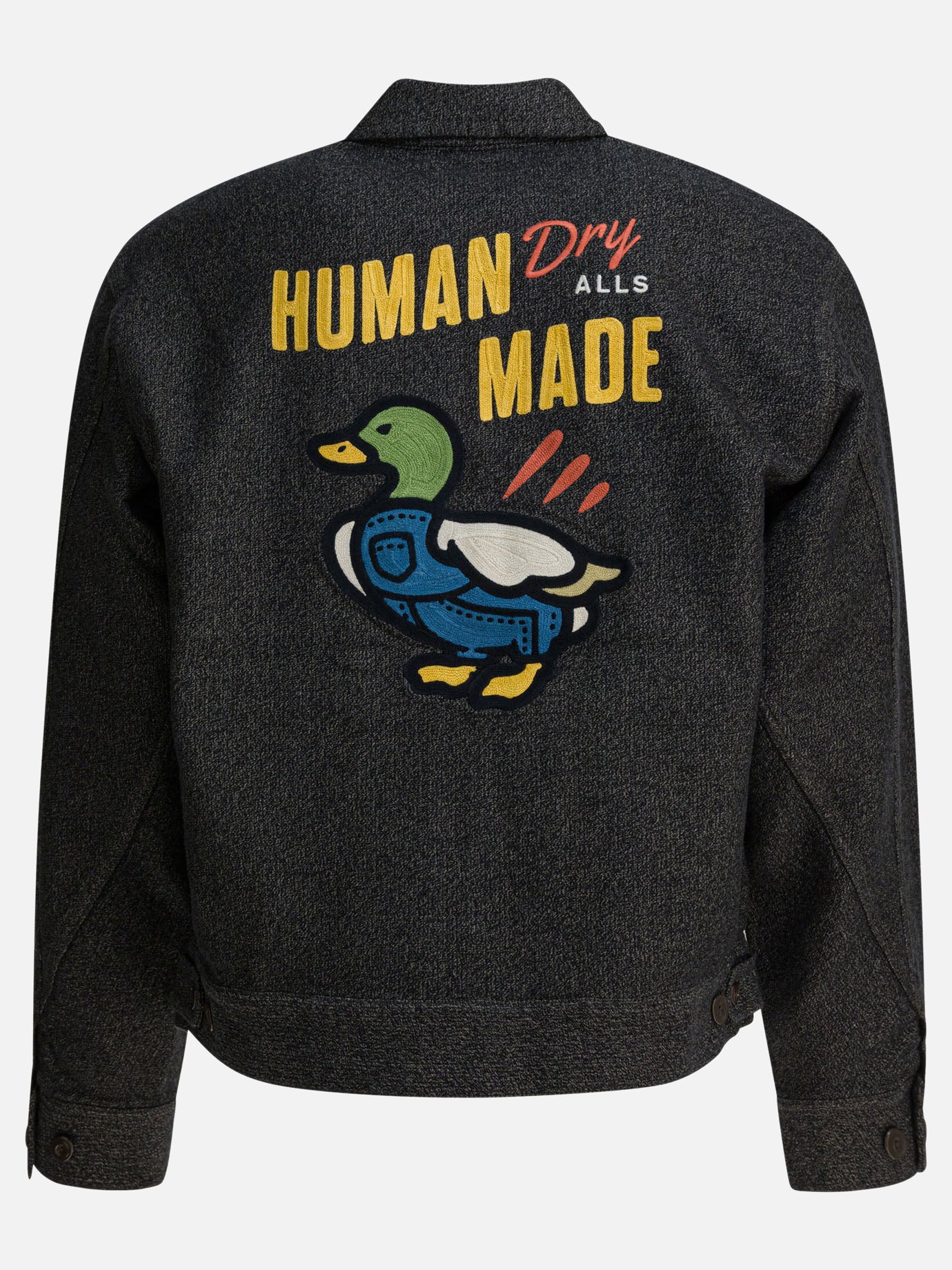 Giacche overshirt Logo  Grigio - Human Made Uomo | PDP | VIETTI Online Store | Zoom-Modal_2
