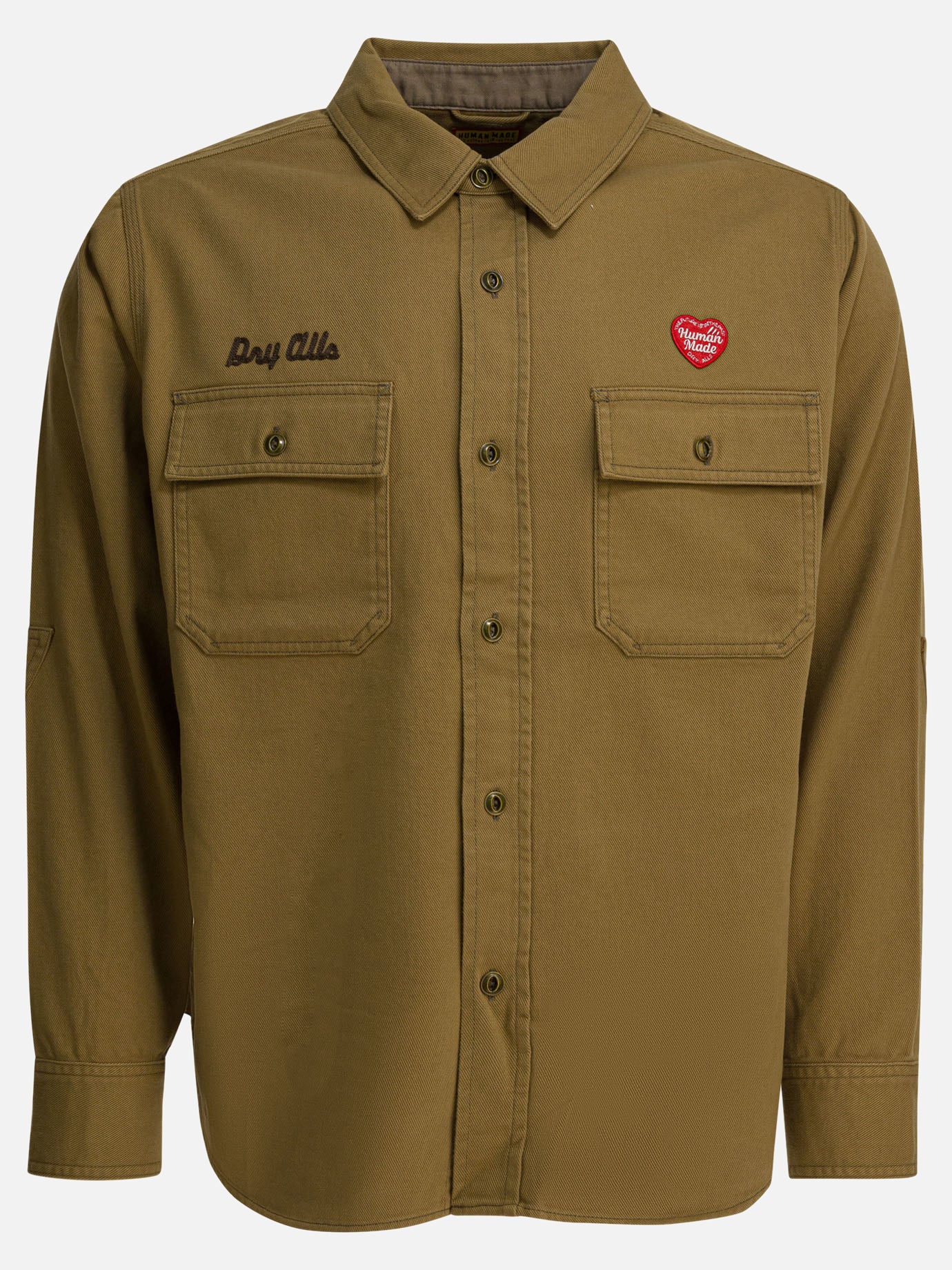 Giacche overshirt Logo  Beige - Human Made Uomo | PDP | VIETTI Online Store | thumbnail