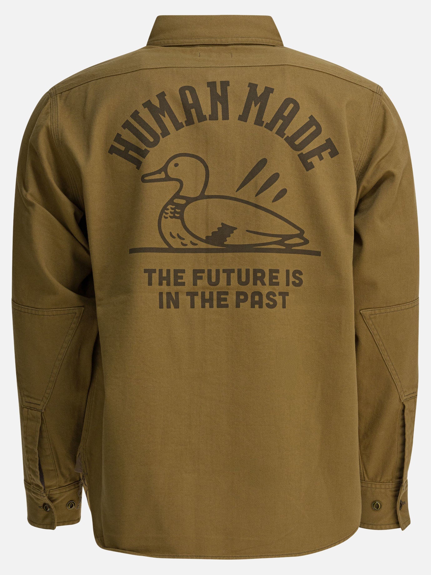 Giacche overshirt Logo  Beige - Human Made Uomo | PDP | VIETTI Online Store | thumbnail_2