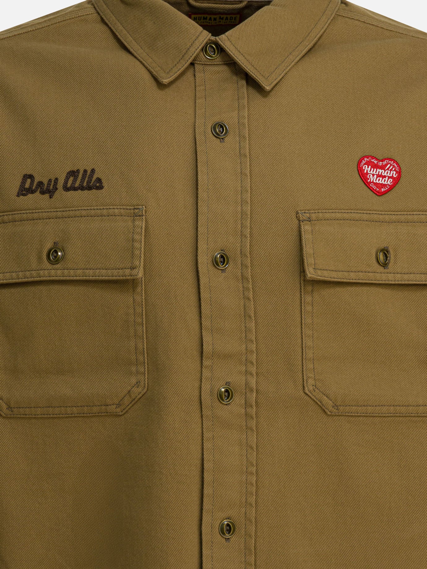 Giacche overshirt Logo  Beige - Human Made Uomo | PDP | VIETTI Online Store | thumbnail_3