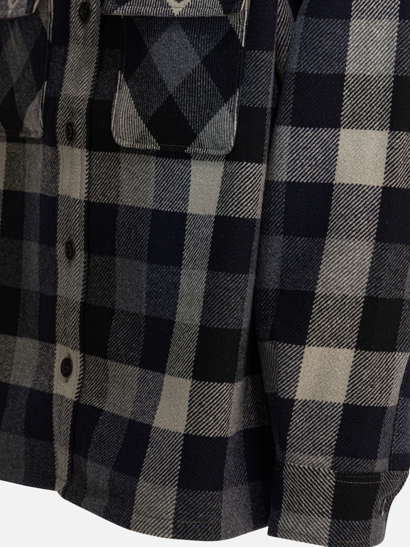 Giacche overshirt Check  Nero - Human Made Uomo | PDP | VIETTI Online Store | Zoom-Modal_4
