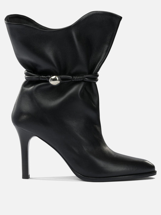 Stivaletti pull-on 100% lamb leather - 100% leather  Nero - Isabel Marant Donna | PDP | VIETTI Online Store 
