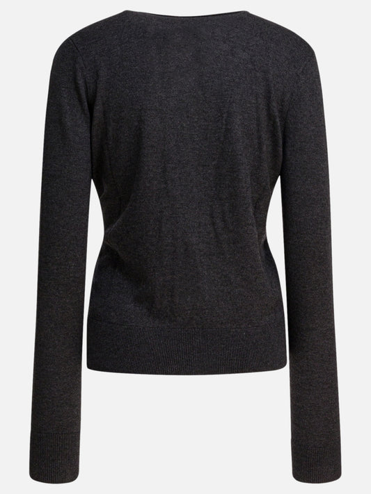 Cardigans Solid colour  Grey - Isabel Marant Women | PLP | VIETTI Online Store | 2
