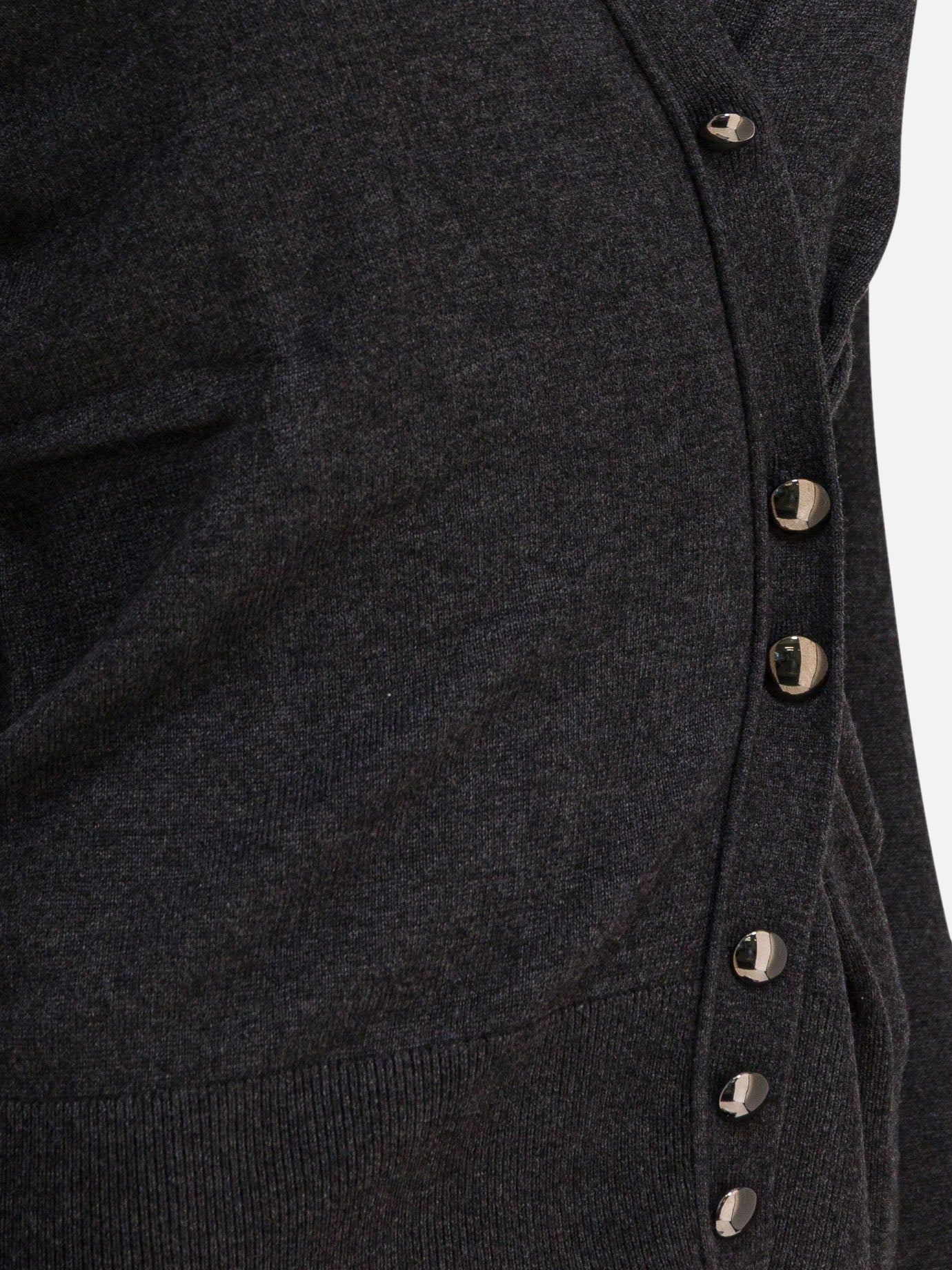 Cardigans Solid colour  Grey - Isabel Marant Women | PDP | VIETTI Online Store | thumbnail_4
