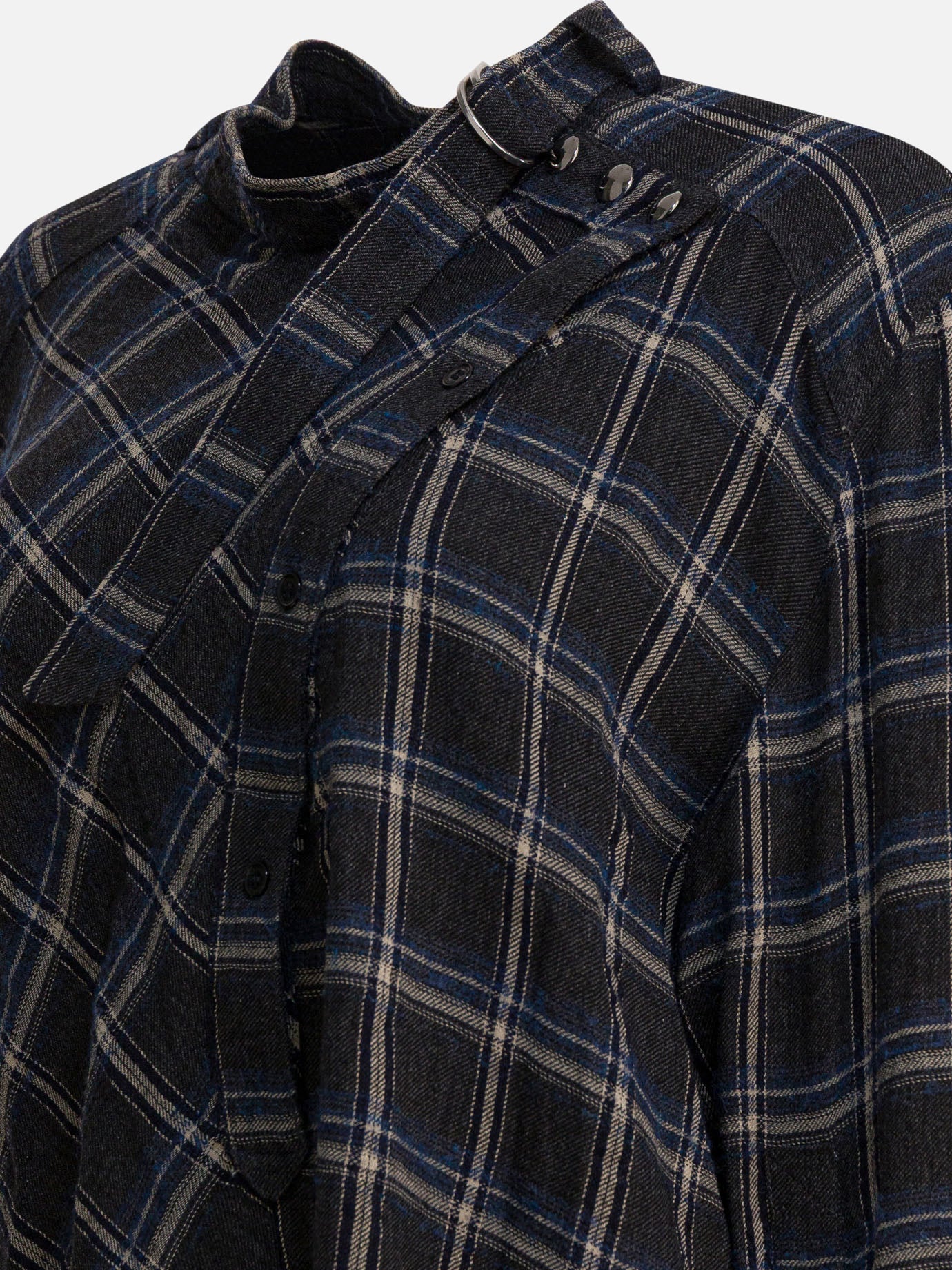 Blouses Check  Blue - Isabel Marant Women | PDP | VIETTI Online Store | thumbnail_3
