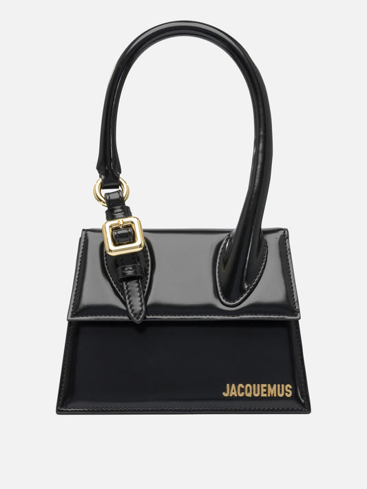 Jacquemus Medium "Il Chiquito" bag with buckle 13595464_UNI Black 1