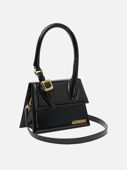 Jacquemus Medium "Il Chiquito" bag with buckle 13595464_UNI Black 2