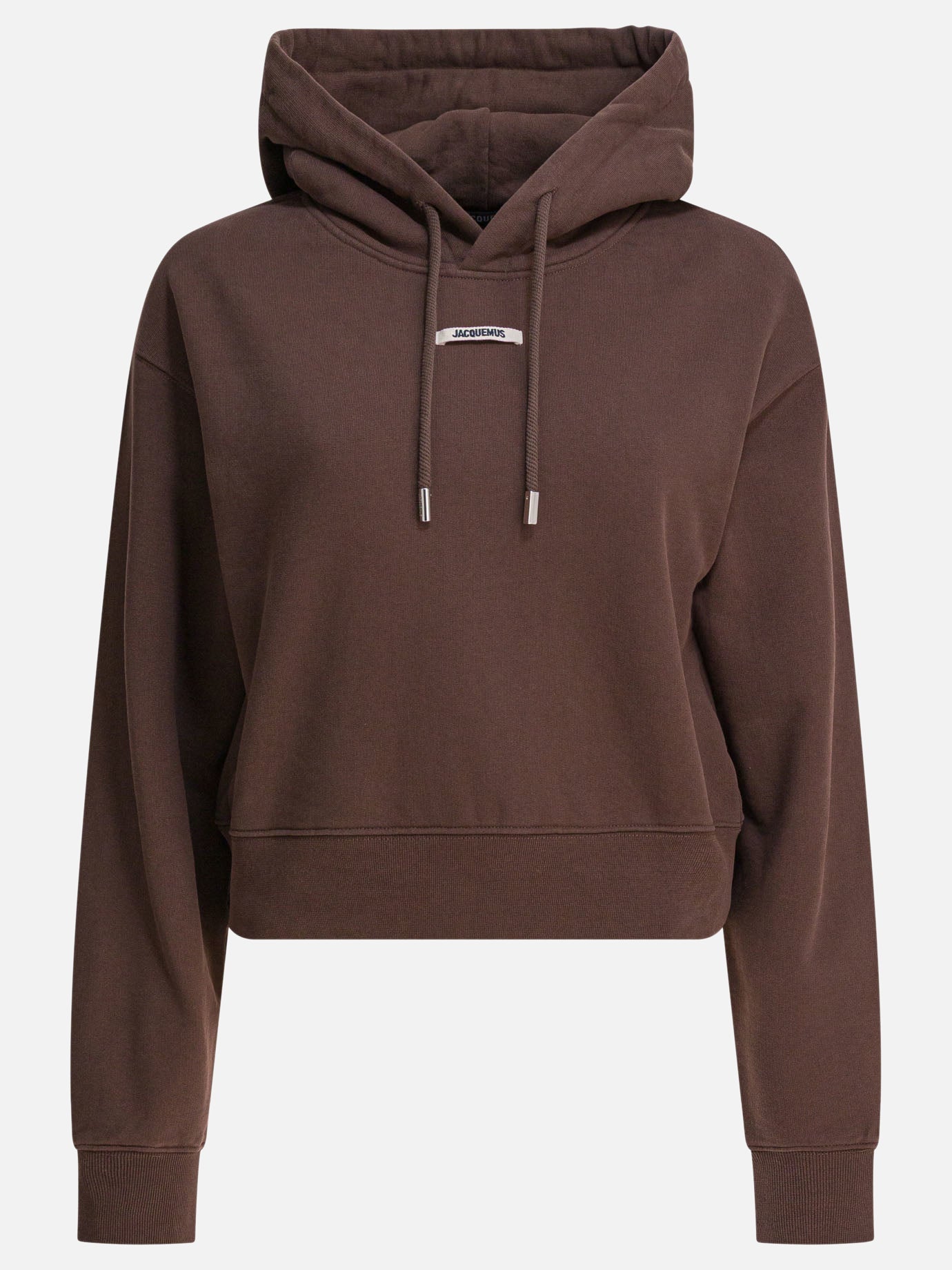 Felpe con cappuccio Logo  Marrone - Jacquemus Donna | PDP | VIETTI Online Store | thumbnail