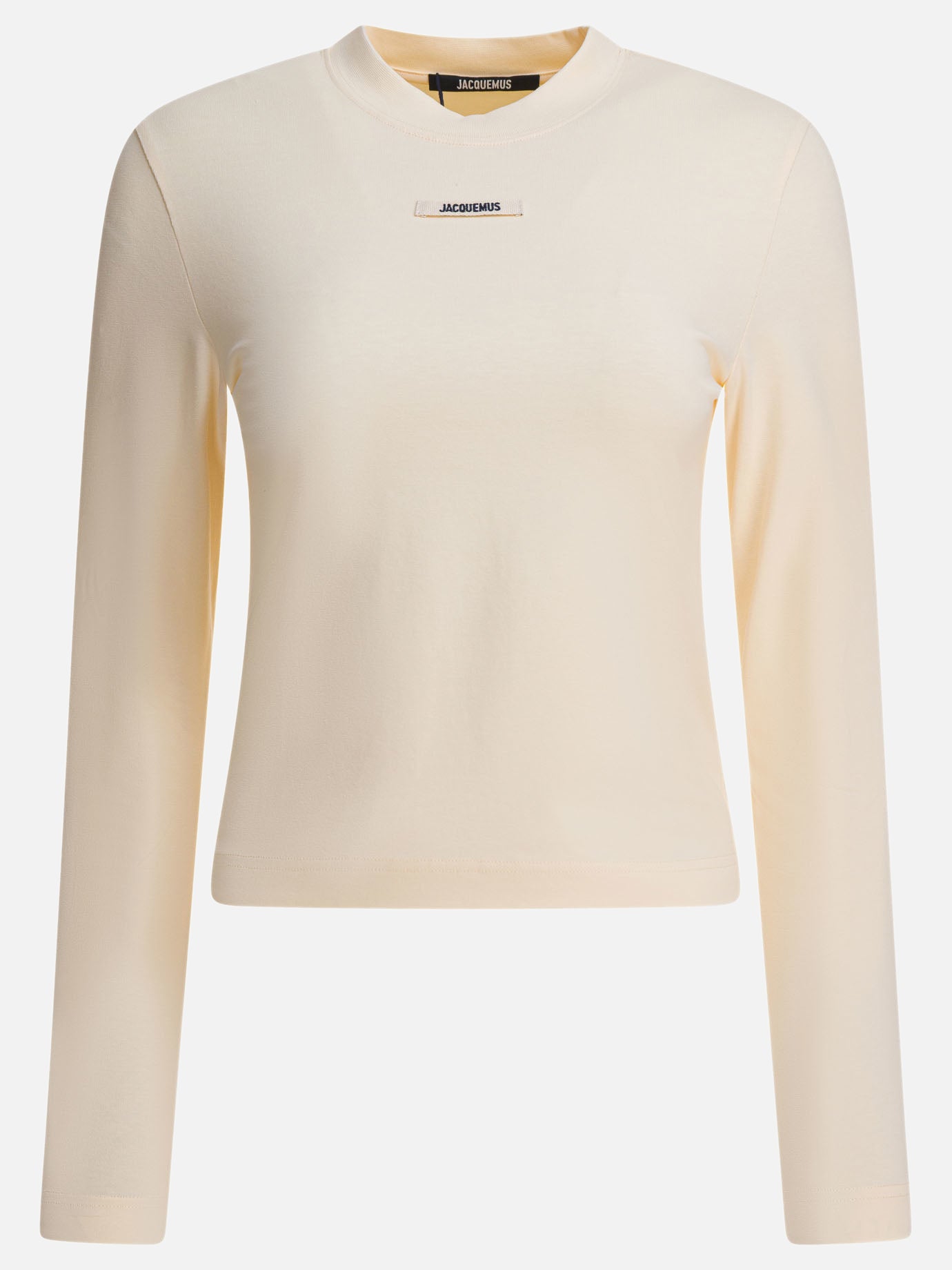 Crewneck t-shirts Logo  Beige - Jacquemus Women | PDP | VIETTI Online Store | thumbnail