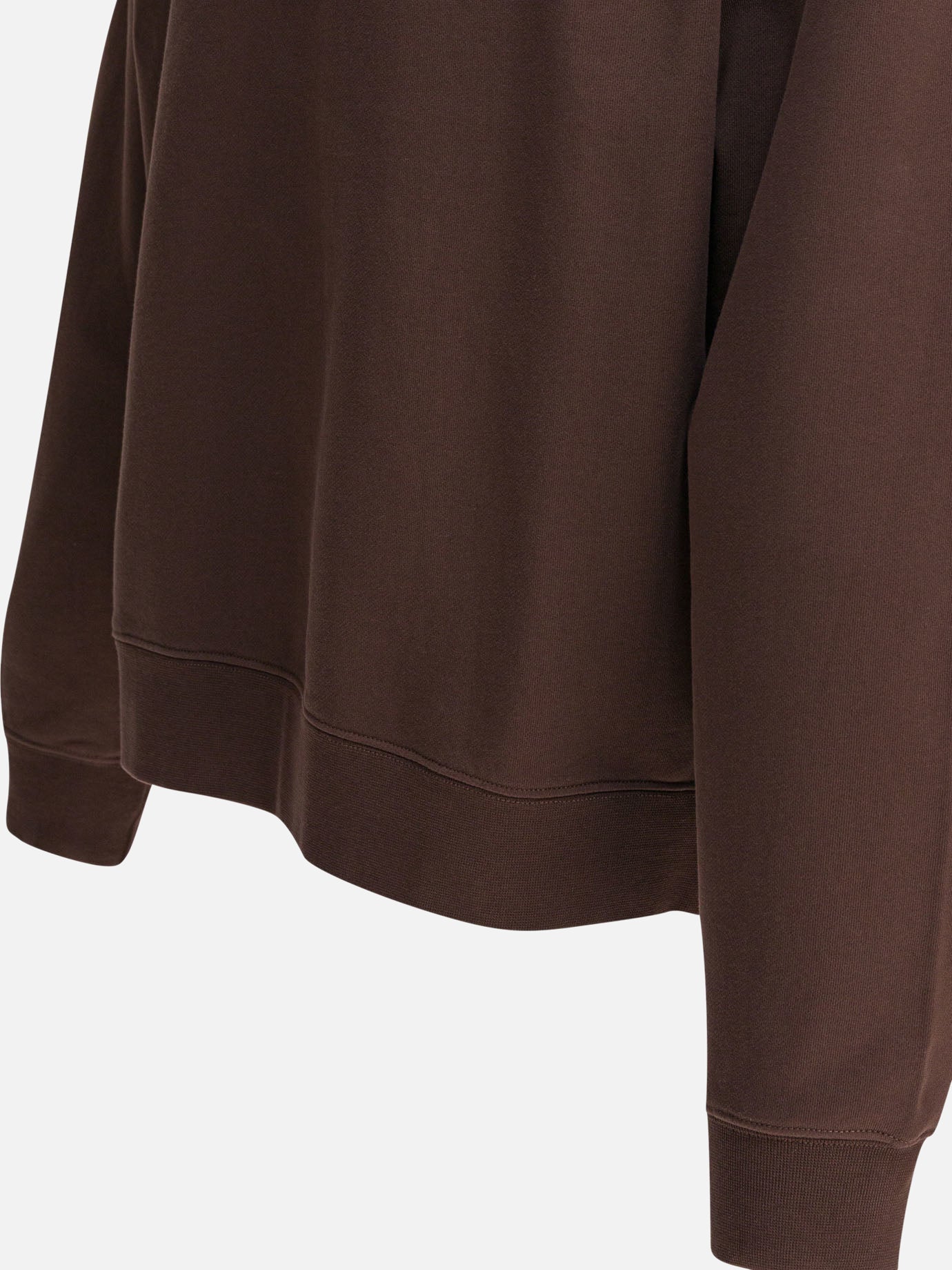 Jacquemus Felpa con cappuccio &quot;Gros Grain&quot; 10985634_S Brown thumbnail_4