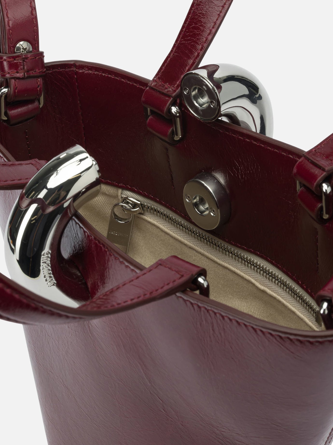 Borse piccole 100% calf leather  Bordeaux - Jacquemus Donna | PDP | VIETTI Online Store | thumbnail_5