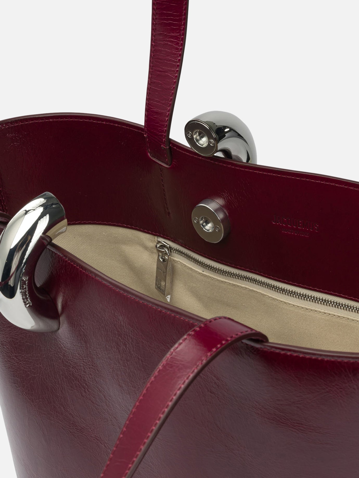 Borse medie 100% leather  Bordeaux - Jacquemus Donna | PDP | VIETTI Online Store | thumbnail_5