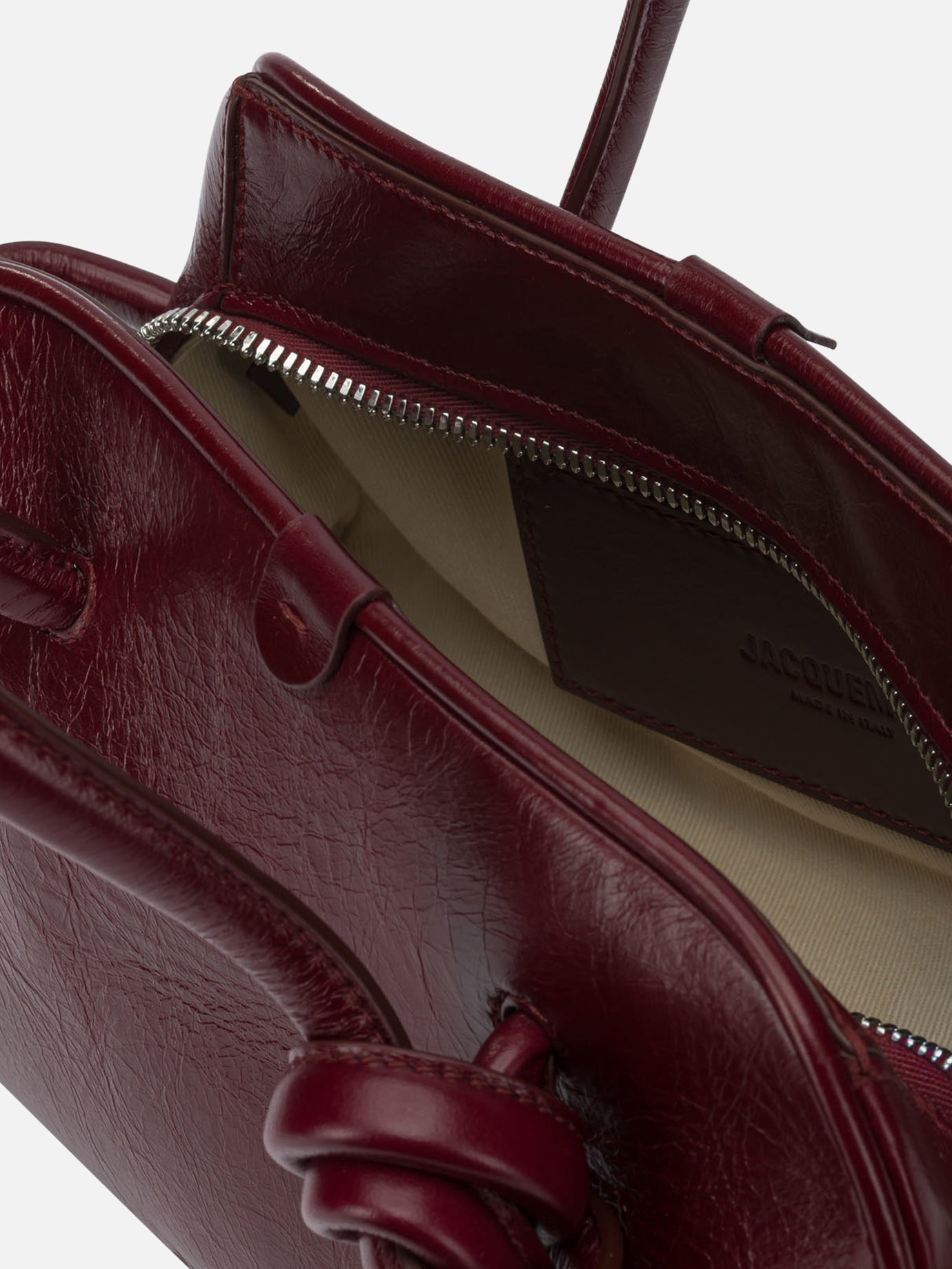 Borse piccole 100% cow leather  Bordeaux - Jacquemus Donna | PDP | VIETTI Online Store | Zoom-Modal_5
