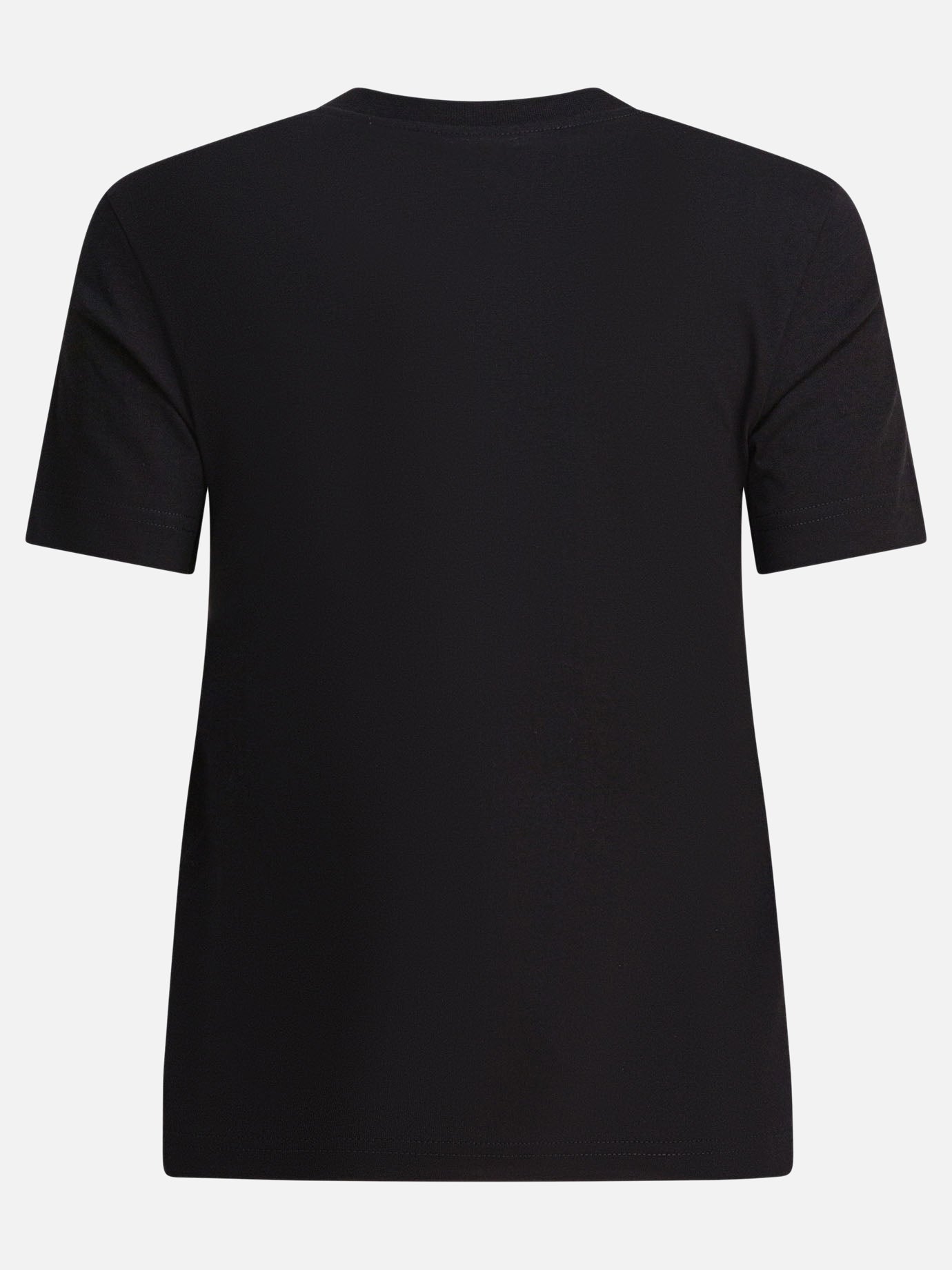 T-shirt girocollo Logo  Nero - Jacquemus Donna | PDP | VIETTI Online Store | Zoom-Modal_2
