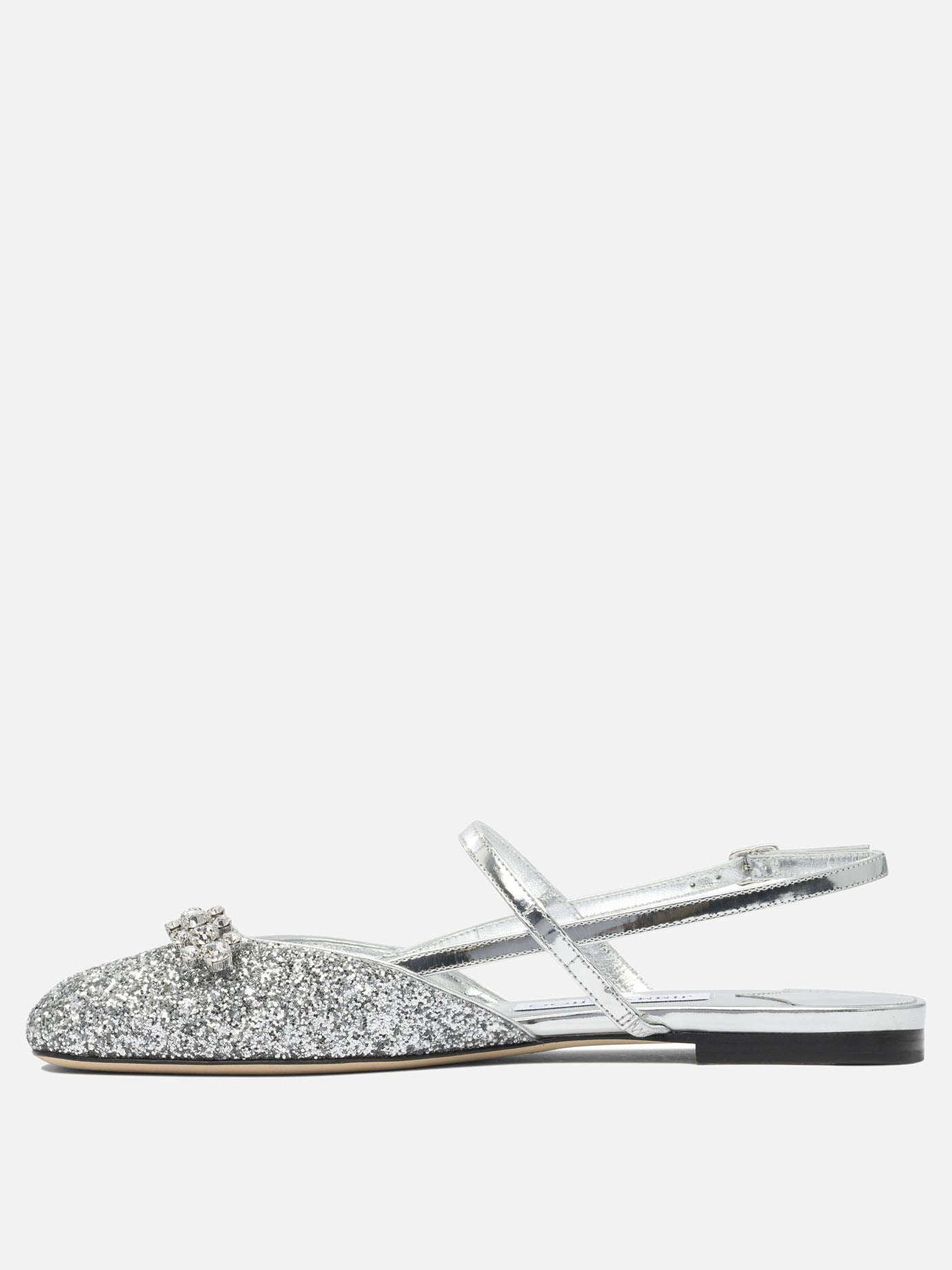 Sandali bassi 100% calf - 100% calf  Argento - Jimmy Choo Donna | PDP | VIETTI Online Store | Zoom-Modal_3
