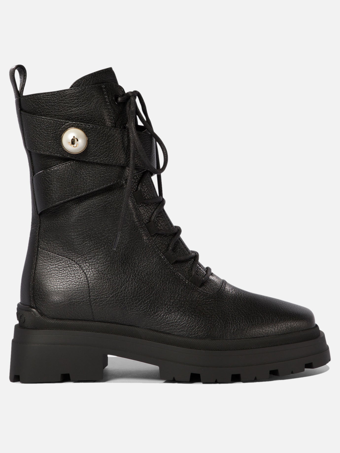 Anfibi 90% goat 10% lamb - 100% rubber  Nero - Jimmy Choo Donna | PDP | VIETTI Online Store | Zoom-Modal_2
