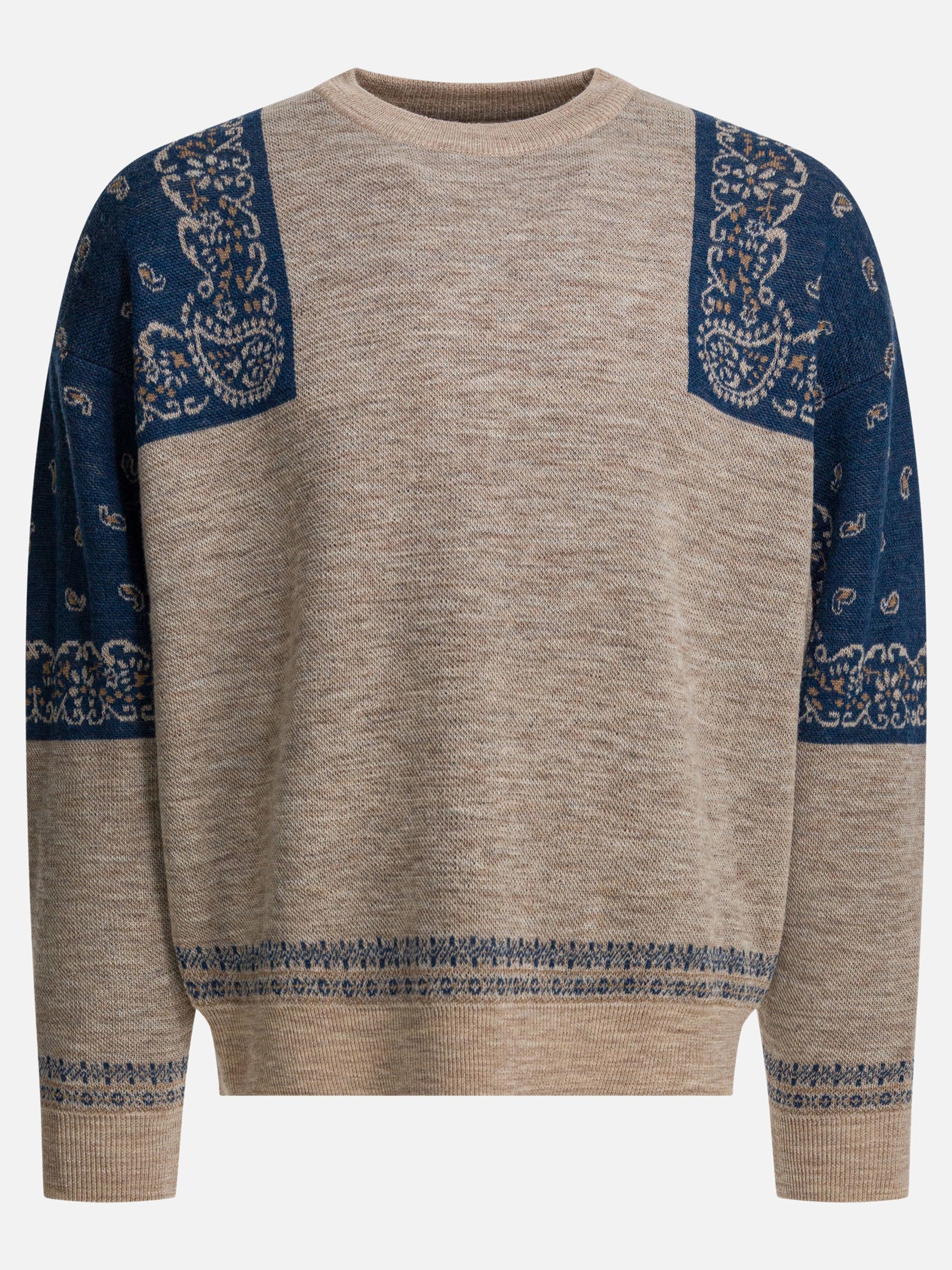 Crewneck sweaters Paisley  Blue - KAPITAL Men | PDP | VIETTI Online Store | Zoom-Modal
