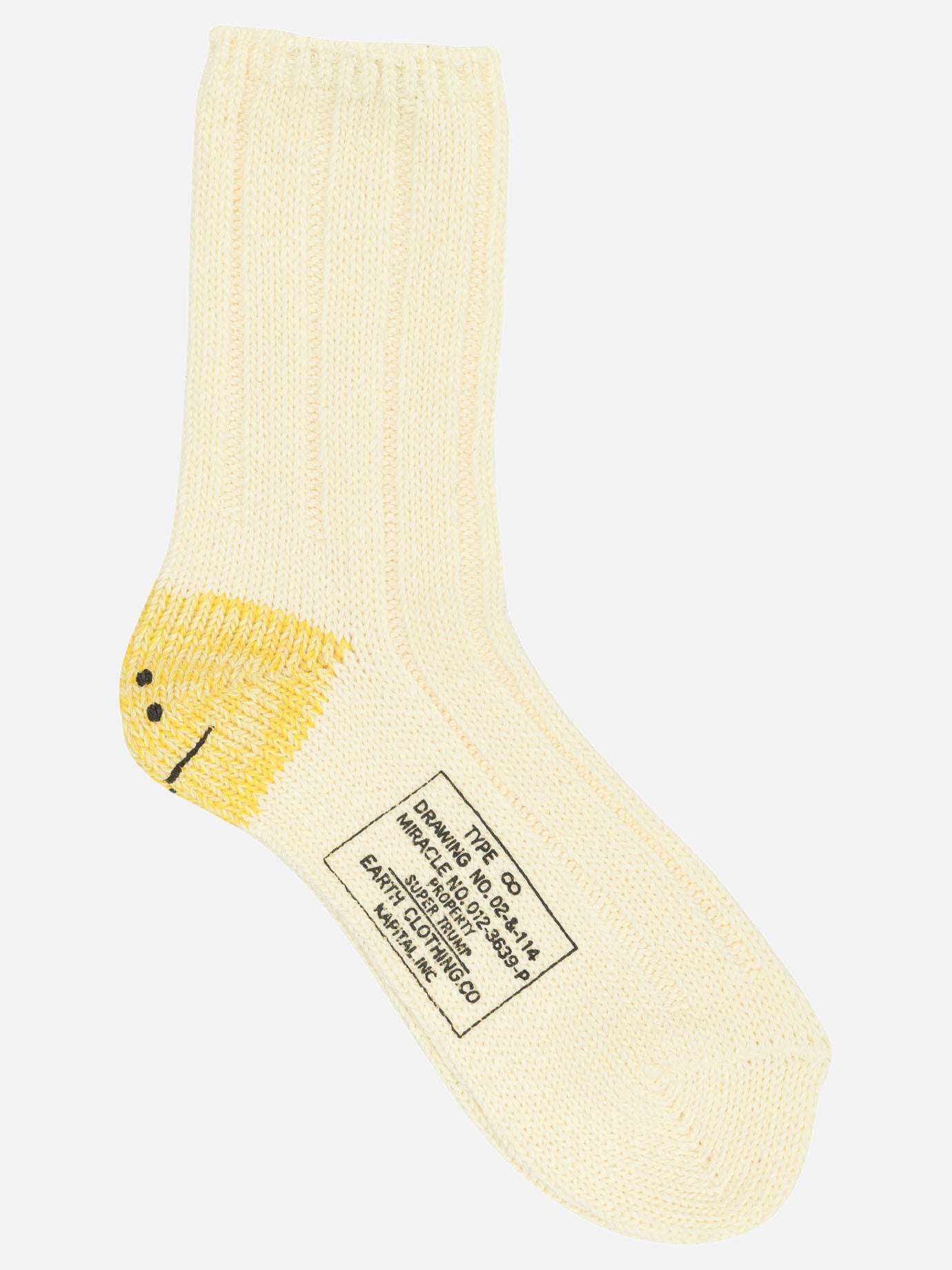 Classic socks Solid colour  White - KAPITAL Men | PDP | VIETTI Online Store | Zoom-Modal
