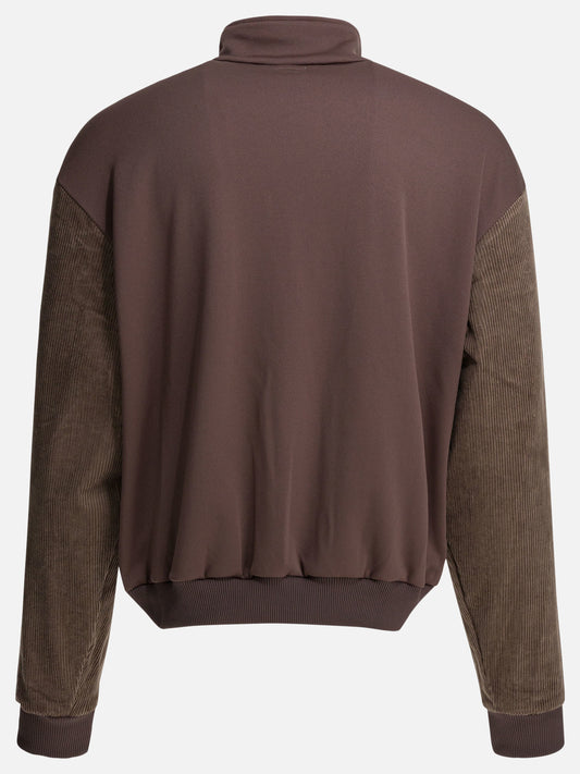 Full zip sweatshirts Solid colour  Brown - KAPITAL Men | PLP | VIETTI Online Store | 2
