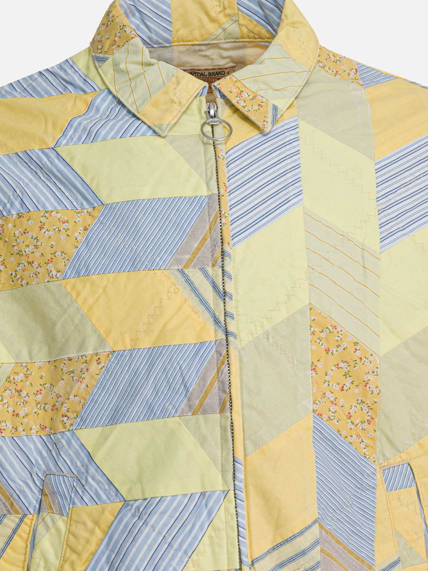 Quilted & Utility Jackets Graphics  Yellow - KAPITAL Men | PDP | VIETTI Online Store | Zoom-Modal_3
