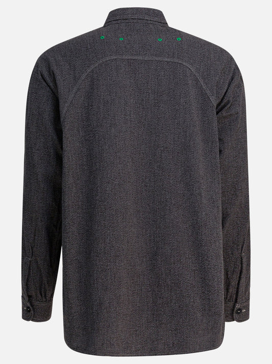 Camicie casual Solid colour  Grigio - KAPITAL Uomo | PLP | VIETTI Online Store | 2
