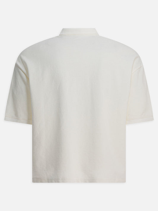 Polo con bottoni Solid colour  Bianco - KAPITAL Uomo | PLP | VIETTI Online Store | 2
