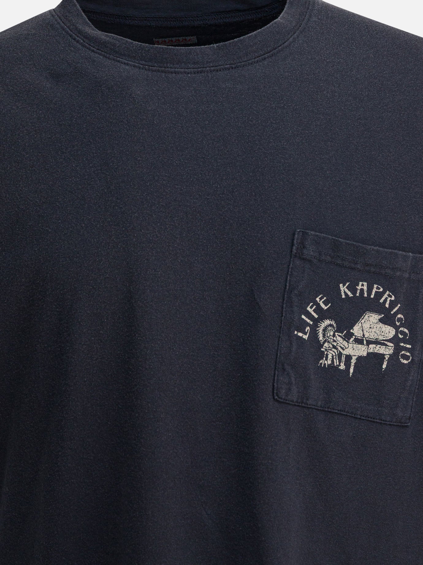 Crewneck t-shirts Print  Black - KAPITAL Men | PDP | VIETTI Online Store | Zoom-Modal_3
