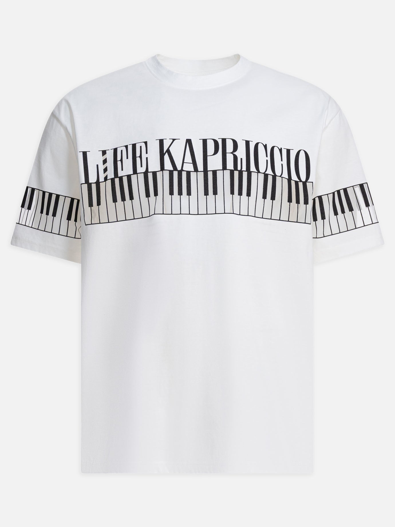 Crewneck t-shirts Print  White - KAPITAL Men | PDP | VIETTI Online Store | thumbnail