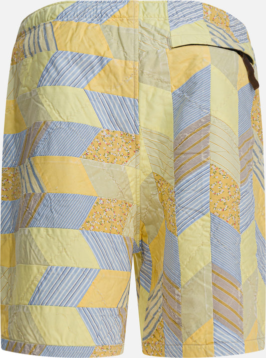 Short con lacci Patchwork  Giallo - KAPITAL Uomo | PDP | VIETTI Online Store | 2
