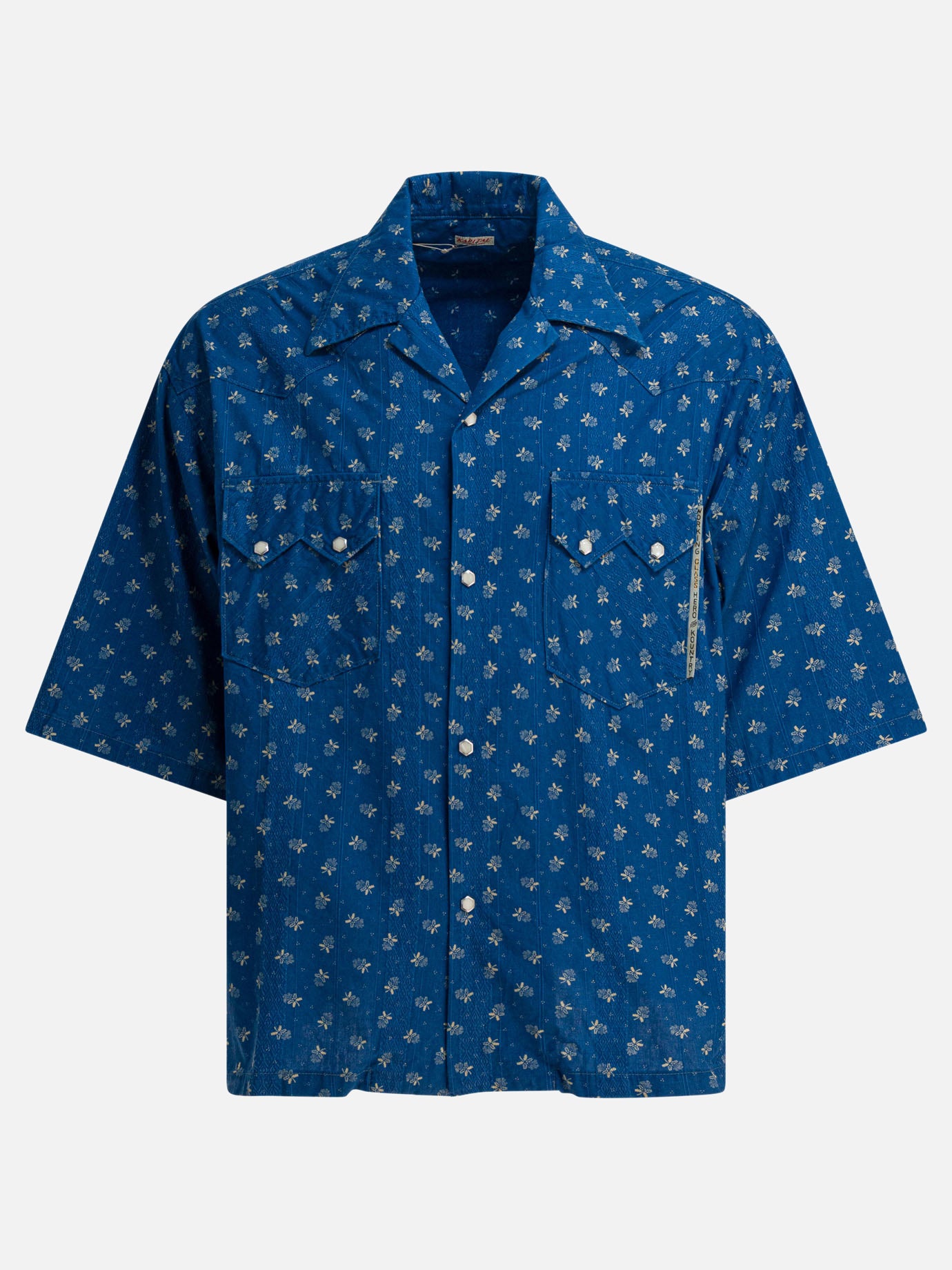 Camicie casual Floral  Blu - KAPITAL Uomo | PDP | VIETTI Online Store | Zoom-Modal
