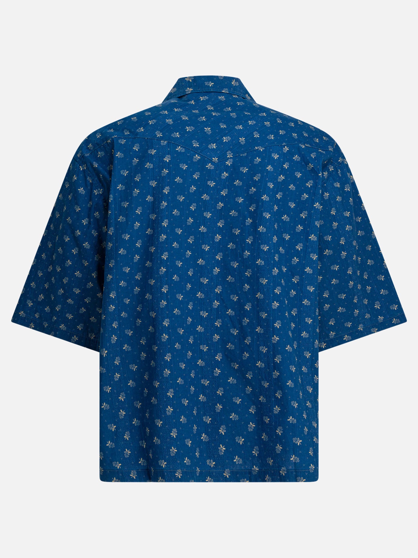 Camicie casual Floral  Blu - KAPITAL Uomo | PDP | VIETTI Online Store | thumbnail_2