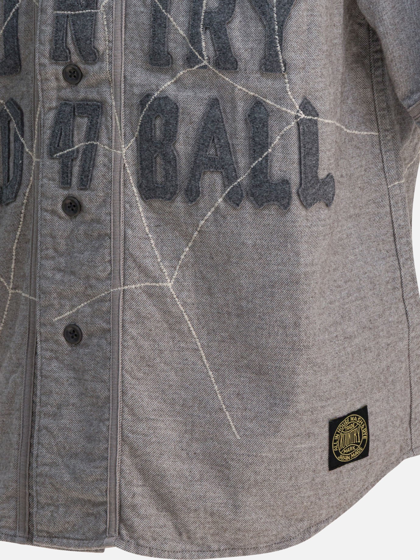 Camicie casual Print  Grigio - KAPITAL Uomo | PDP | VIETTI Online Store | thumbnail_4