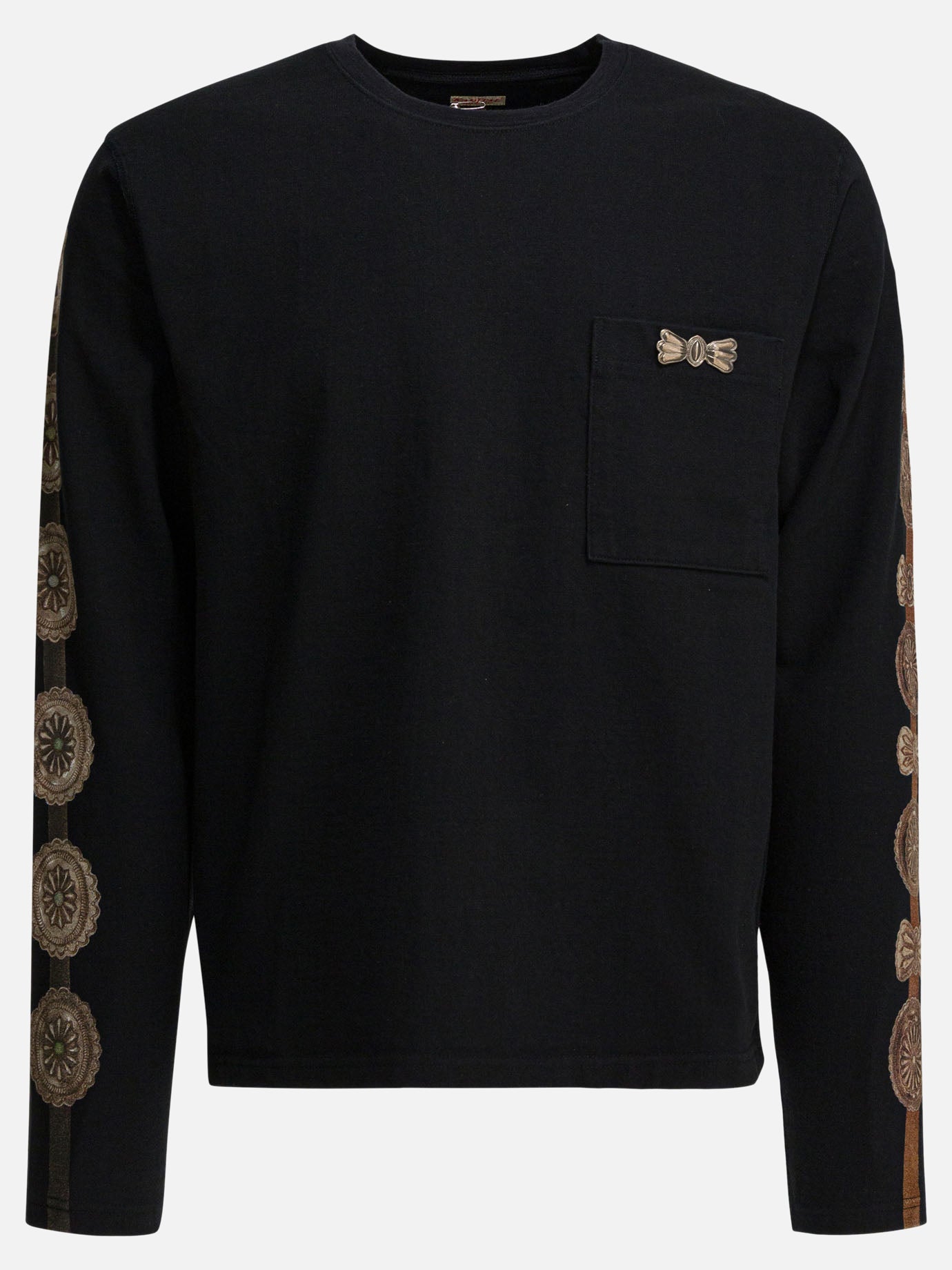 Crewneck t-shirts Graphics  Black - KAPITAL Men | PDP | VIETTI Online Store | Zoom-Modal
