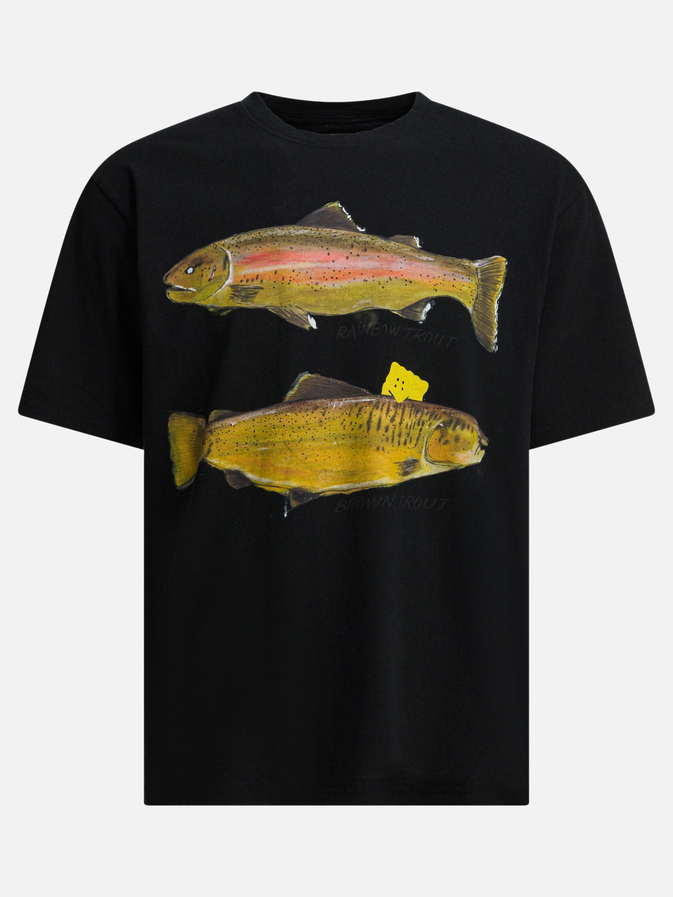 Crewneck t-shirts Graphics  Black - KAPITAL Men | PDP | VIETTI Online Store | Zoom-Modal
