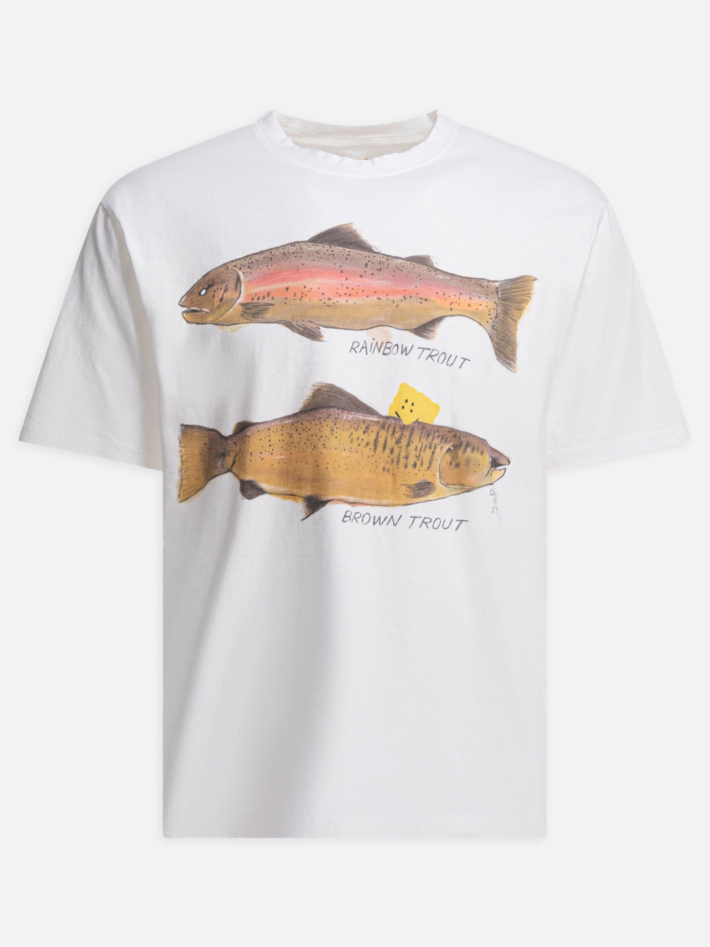 T-shirt girocollo Graphics  Bianco - KAPITAL Uomo | PDP | VIETTI Online Store | Zoom-Modal
