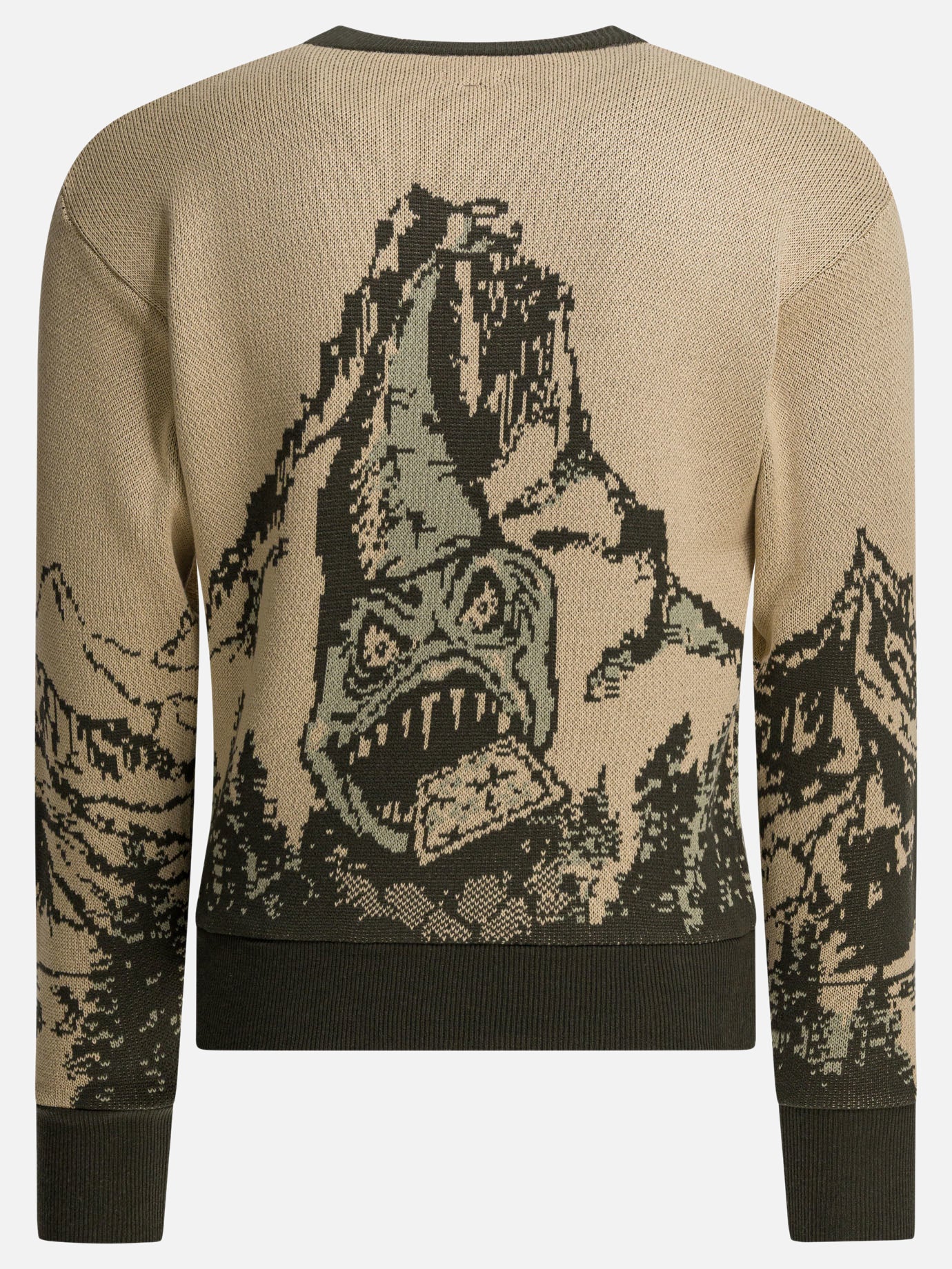Crewneck sweaters Graphics  Beige - KAPITAL Men | PDP | VIETTI Online Store | thumbnail_2